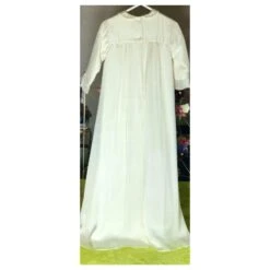 Baby Dior Robe De Baptême Cérémonie Blanc Cassé -ModeChic Magasin 121880 7