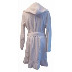 La Perla Morning Robe / Bathrobe Blanc -ModeChic Magasin 18422 2