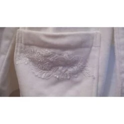 La Perla Morning Robe / Bathrobe Blanc -ModeChic Magasin 18422 4