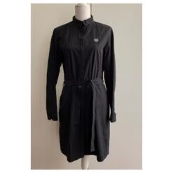 Kenzo Robe En Popeline De Coton Noire 15 Kenzo Robe En Popeline De Coton Noire -ModeChic Magasin 193401 6