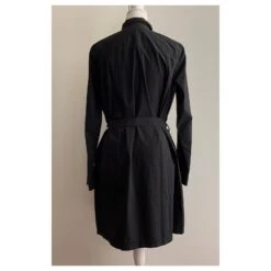 Kenzo Robe En Popeline De Coton Noire 17 Kenzo Robe En Popeline De Coton Noire -ModeChic Magasin 193401 8