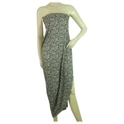 Thakoon - Jupe Longue Ou Robe Bustier à Motif Serpent Noir Et Blanc Taille XS Multicolore -ModeChic Magasin 209306 3