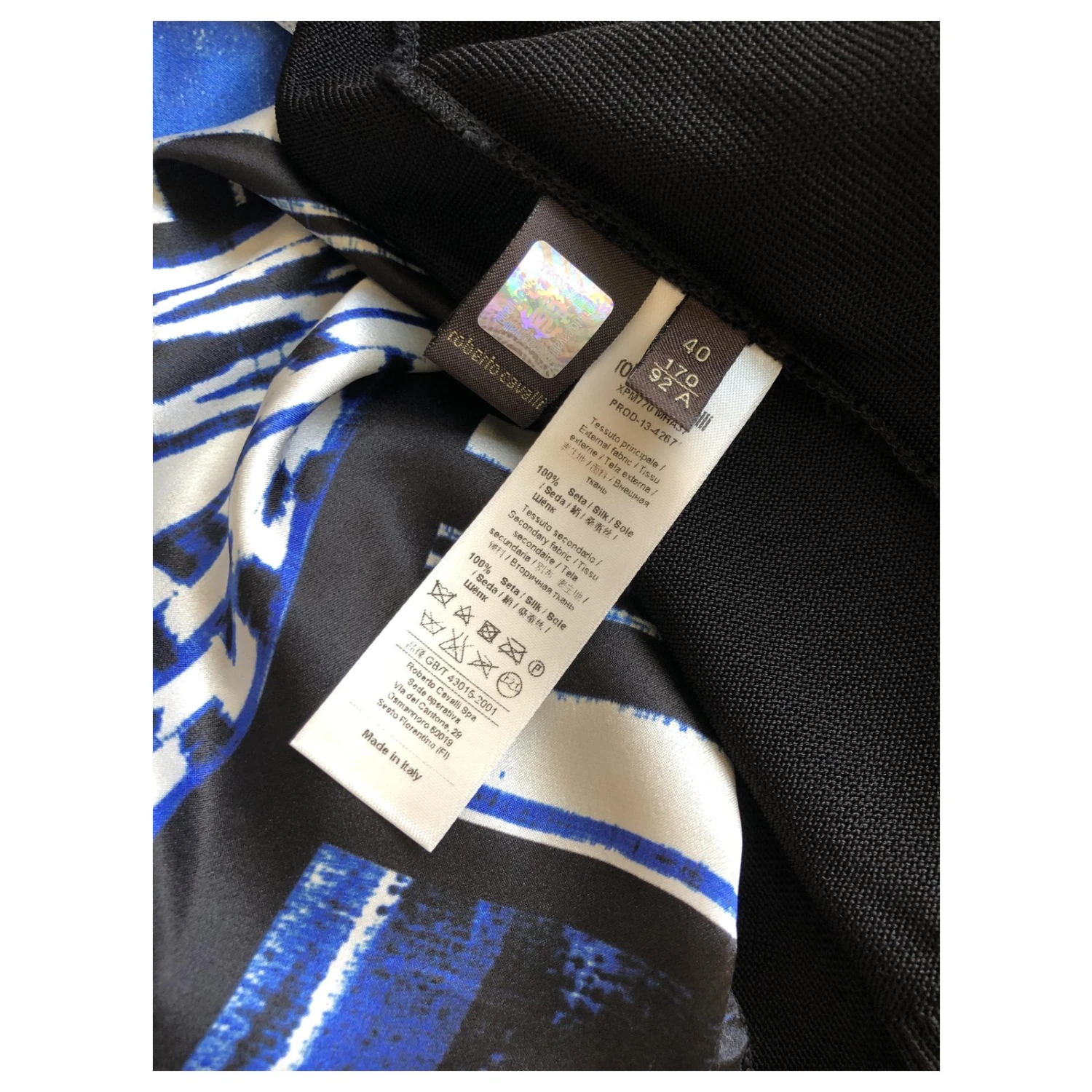 Roberto Cavalli Tunique / Robe Multicolore 7 Roberto Cavalli Tunique / Robe Multicolore – Image 7