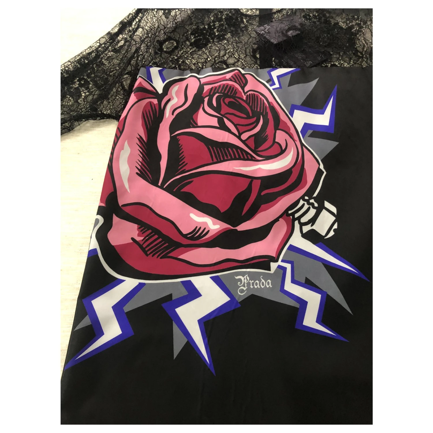 Robe Prada Noir 2 Robe Prada Noir – Image 2