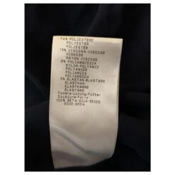 Giorgio Armani Robe Bleu Marine à Sequins Brodés -ModeChic Magasin 250199 7