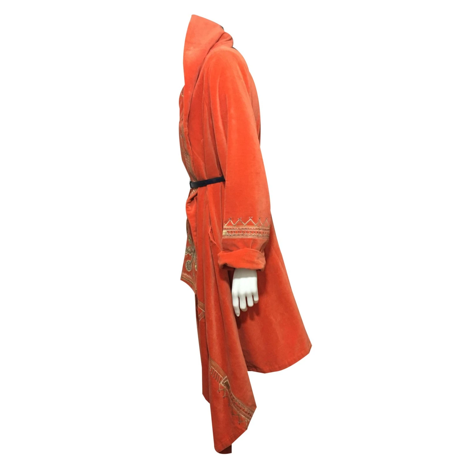 Autre Marque Manteau Robe Carole Fakiel Orange 3 Autre Marque Manteau Robe Carole Fakiel Orange – Image 3