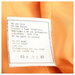 Chanel Robe CC En Laine Orange Moyenne -ModeChic Magasin 298368 8