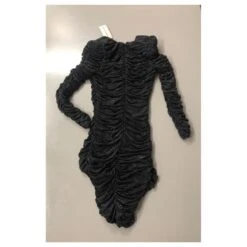 Alexandre Vauthier Robe Neuve 100% Noir -ModeChic Magasin 367982 5