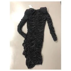 Alexandre Vauthier Robe Neuve 100% Noir -ModeChic Magasin 367982 6