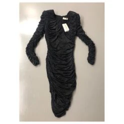 Alexandre Vauthier Robe Neuve 100% Noir -ModeChic Magasin 367982 8