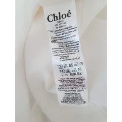 Chloé Robe Fille Blanc -ModeChic Magasin 37613 4