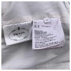 Robe Prada à Imprimé Cactus & Sombrero Sur Coton Bleu -ModeChic Magasin 401692 5