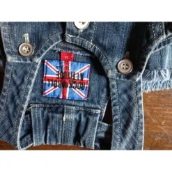 Autre Marque Rock&Roll Robe Fille Bleu -ModeChic Magasin 45190 3