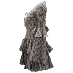 Autre Marque Caroline Constas Mini Robe Anastasia En Coton Multicolore -ModeChic Magasin 466320 2