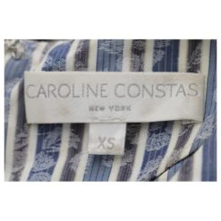 Autre Marque Caroline Constas Mini Robe Anastasia En Coton Multicolore -ModeChic Magasin 466320 7