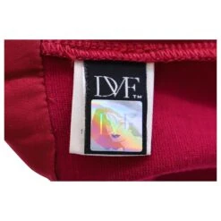 Diane Von Furstenberg Robe Marchona En Viscose Rouge -ModeChic Magasin 466332 6
