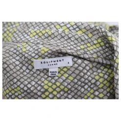 Equipment Axelle Robe En Crêpe Imprimée à Ceinture En Viscose Multicolore Gris 11 Equipment Axelle Robe En Crêpe Imprimée à Ceinture En Viscose Multicolore Gris -ModeChic Magasin 477735 6