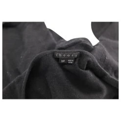 Theory Robe Drapée En Jersey à Manches Longues En Laine Noire 5 Theory Robe Drapée En Jersey à Manches Longues En Laine Noire -ModeChic Magasin 488655 3