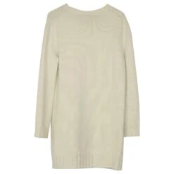 Robe En Maille Valentino En Cachemire Crème Blanc Écru -ModeChic Magasin 490489 4