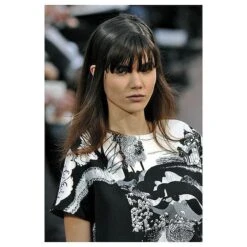 Chloé AUTOMNE 2007 RTW Secret Garden Robe Trapèze En Laine 40 Fr Multicolore -ModeChic Magasin 509173 5