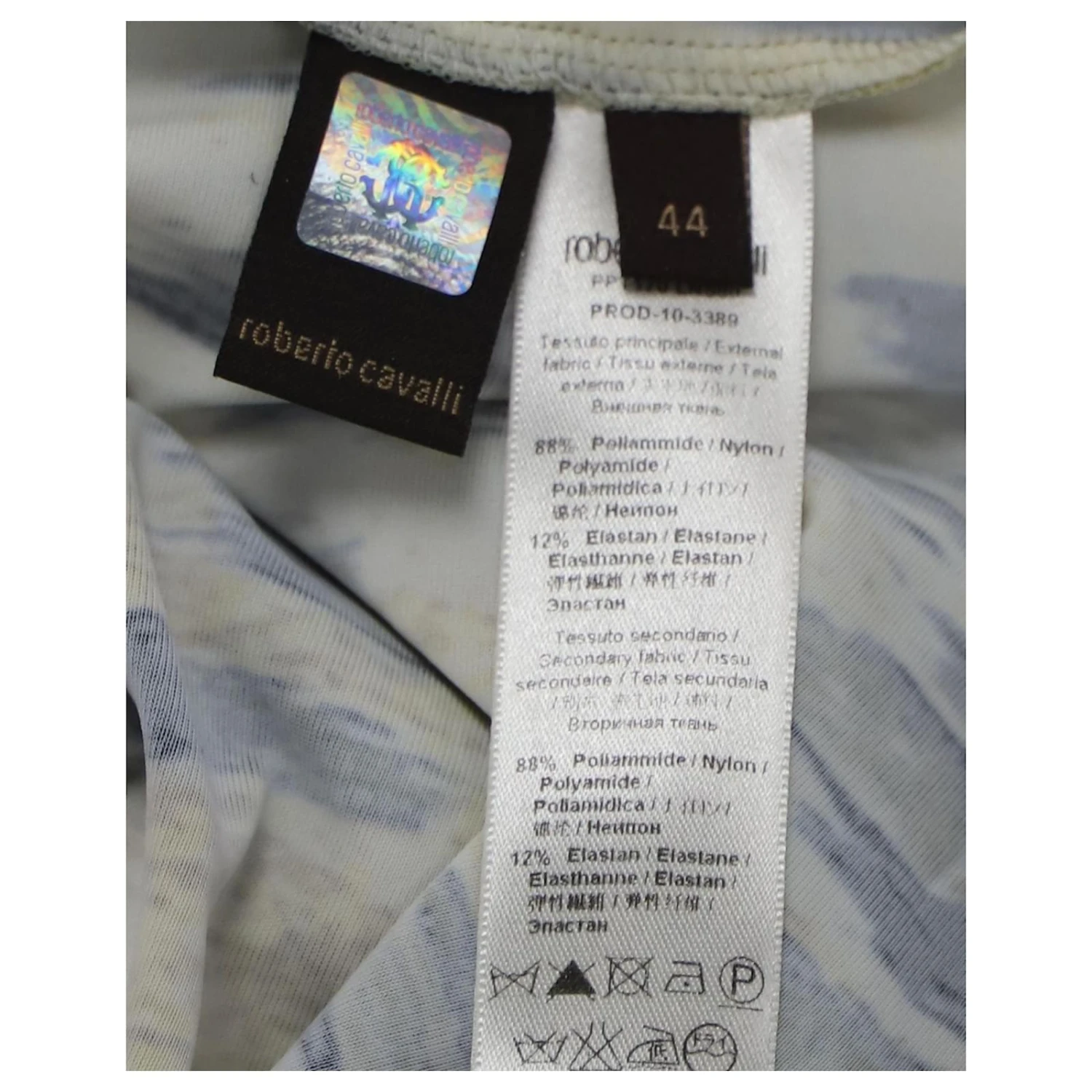 Robe Roberto Cavalli Imprimé Léopard En Nylon Jaune 6 Robe Roberto Cavalli Imprimé Léopard En Nylon Jaune – Image 6