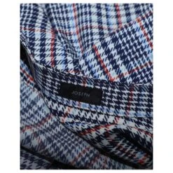 Joseph Robe Chemise à Carreaux à Manches Longues En Soie Multicolore -ModeChic Magasin 523310 4