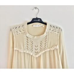 Isabel Marant Etoile Robe Tunique Écru -ModeChic Magasin 52608 3