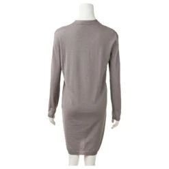 Valentino Robe Pull En Dentelle Grise à Nœud Lavallière 7 Valentino Robe Pull En Dentelle Grise à Nœud Lavallière -ModeChic Magasin 527454 3