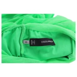 Dsquared2 Mini Robe Froncée En Nylon Vert -ModeChic Magasin 530134 4