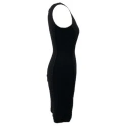 Autre Marque Alice By Temperley Robe Ajustée En Noir Avec Des Côtés Croisés 7 Autre Marque Alice By Temperley Robe Ajustée En Noir Avec Des Côtés Croisés -ModeChic Magasin 553648 3