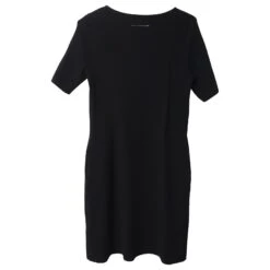 Maison Martin Margiela Maison Margiela MM6 Robe T-Shirt En Coton Noir -ModeChic Magasin 553808 5