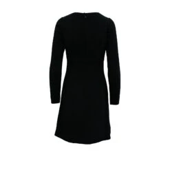 Dolce & Gabbana Robe Brodée Feuilles En Viscose Noire 7 Dolce & Gabbana Robe Brodée Feuilles En Viscose Noire -ModeChic Magasin 571407 3