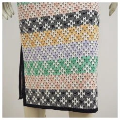 Robe Midi à Rayures Multicolores Maison Scotch Taille 1 -ModeChic Magasin 572622 7