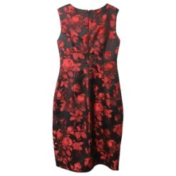 Jason Wu Robe Sans Manches Drapée à Imprimé Floral En Polyester Noir -ModeChic Magasin 578254 5