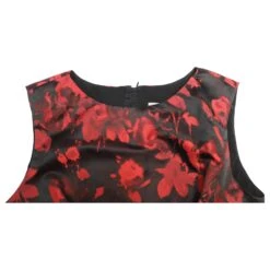 Jason Wu Robe Sans Manches Drapée à Imprimé Floral En Polyester Noir -ModeChic Magasin 578254 6