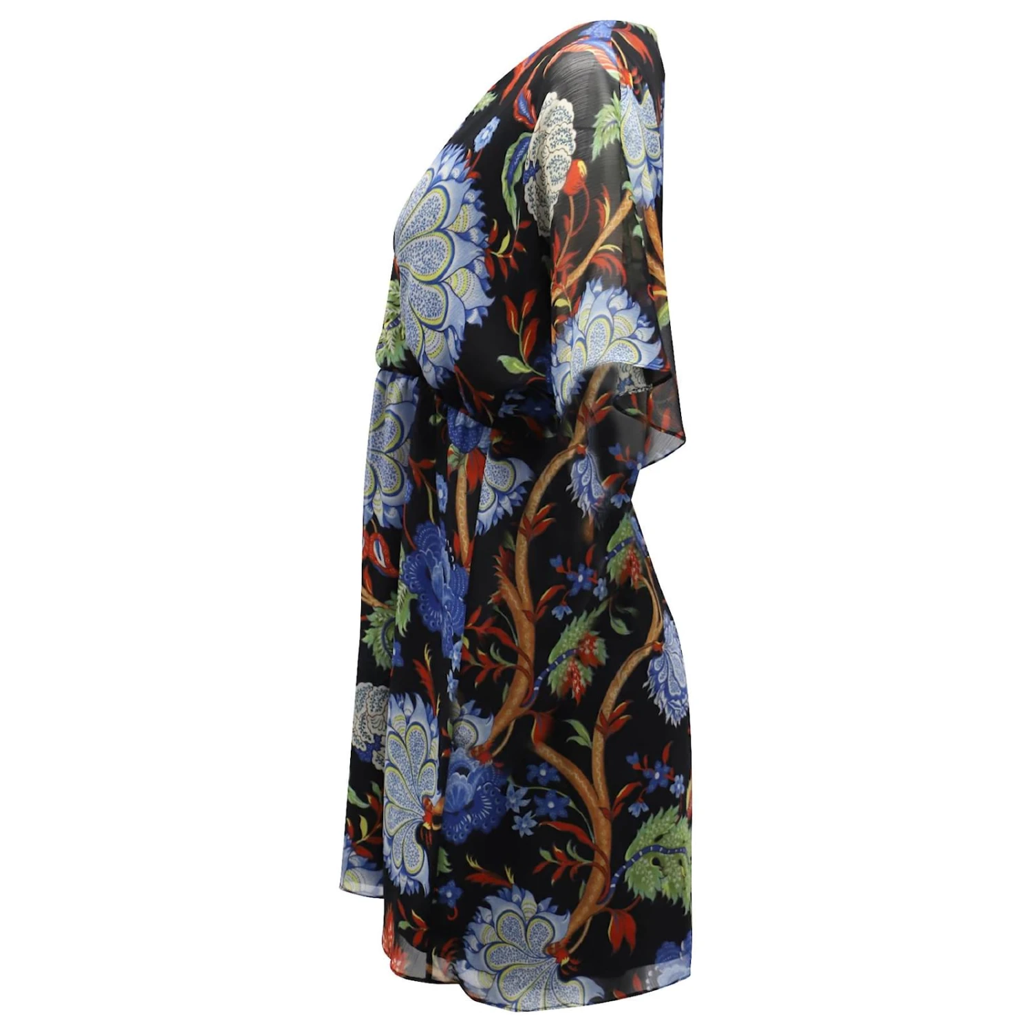 Alice + Olivia Cay Robe à Fleurs En Polyester Multicolore 2 Alice + Olivia Cay Robe à Fleurs En Polyester Multicolore – Image 2