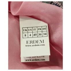 Robe Brodée Erdem Cosima En Soie Rose 10 Robe Brodée Erdem Cosima En Soie Rose -ModeChic Magasin 617727 5