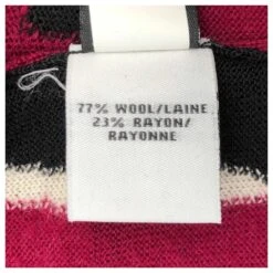 Diane Von Furstenberg Robe DVF Bordeaux, Laine Noire Et Blanche Multicolore 10 Diane Von Furstenberg Robe DVF Bordeaux, Laine Noire Et Blanche Multicolore -ModeChic Magasin 627681 4