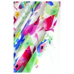 Balenciaga X Demna Gvasalia Resort'19 Robe Superposée En Soie Multicolore -ModeChic Magasin 634425 5