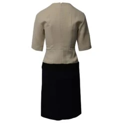 Robe Marni Color-Blocking En Soie Multicolore -ModeChic Magasin 641224 3