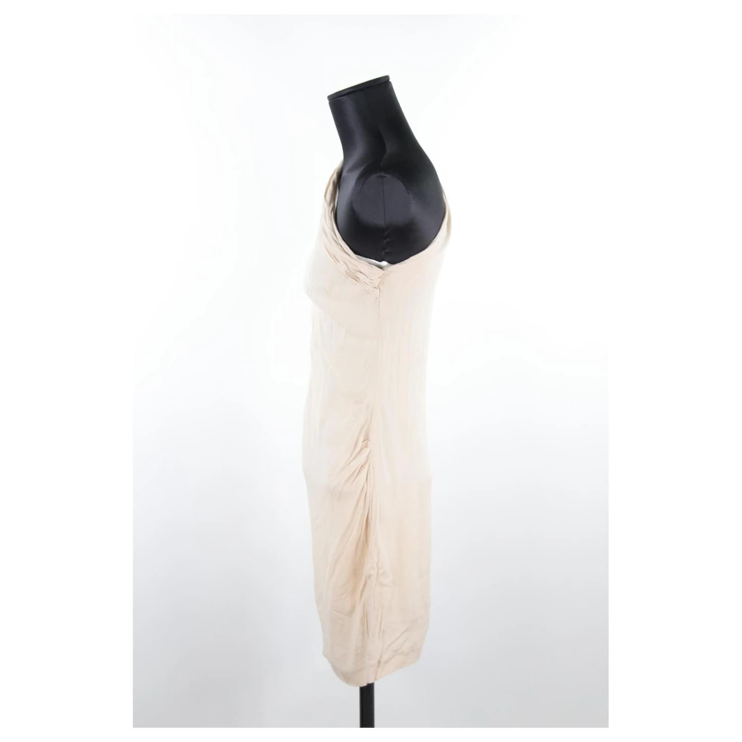 Robe Maje 1 Beige 2 Robe Maje 1 Beige – Image 2