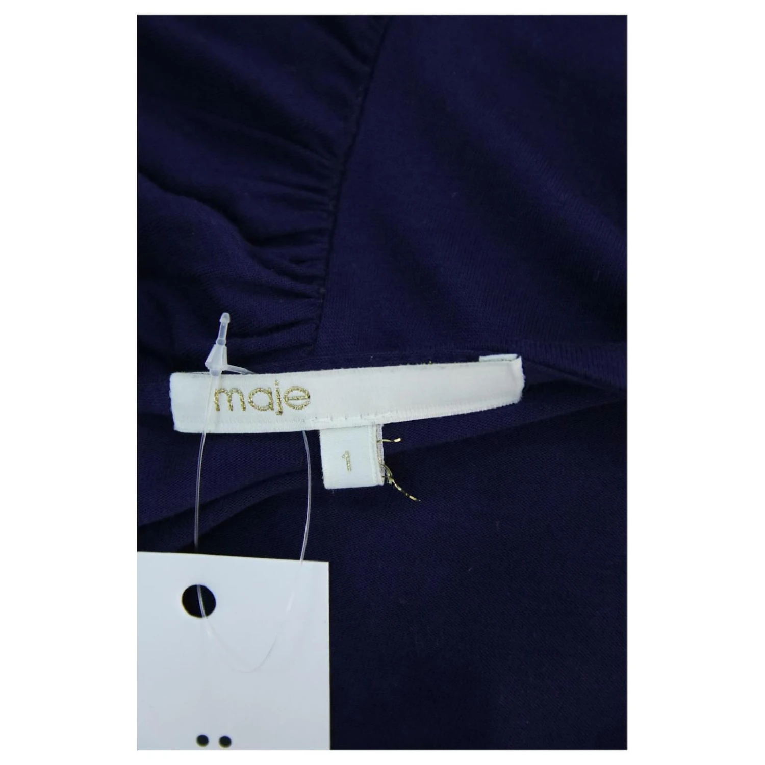 Robe Maje 1 Bleu 5 Robe Maje 1 Bleu – Image 5