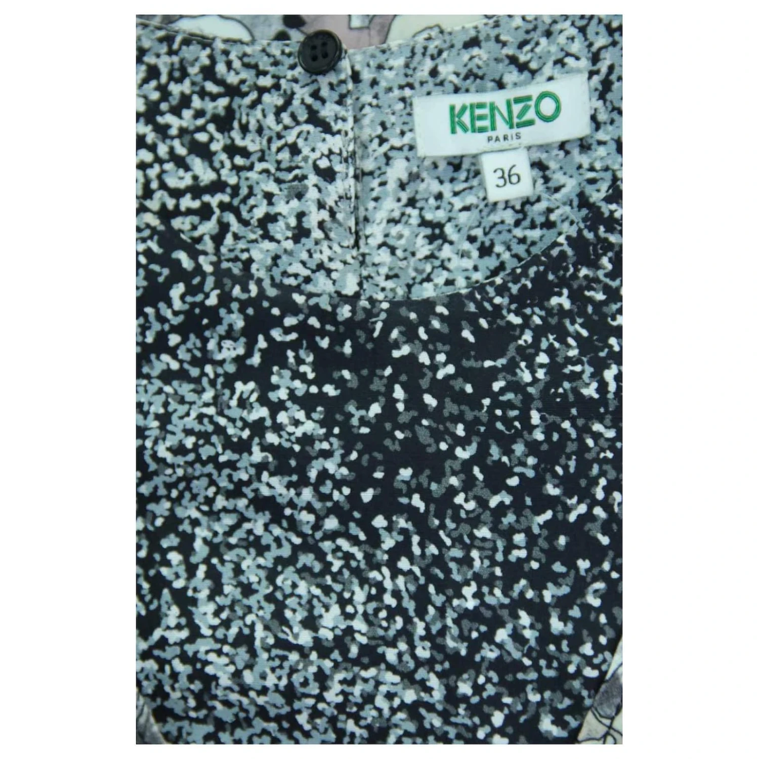 Robe Kenzo 36 Multicolore 5 Robe Kenzo 36 Multicolore – Image 5