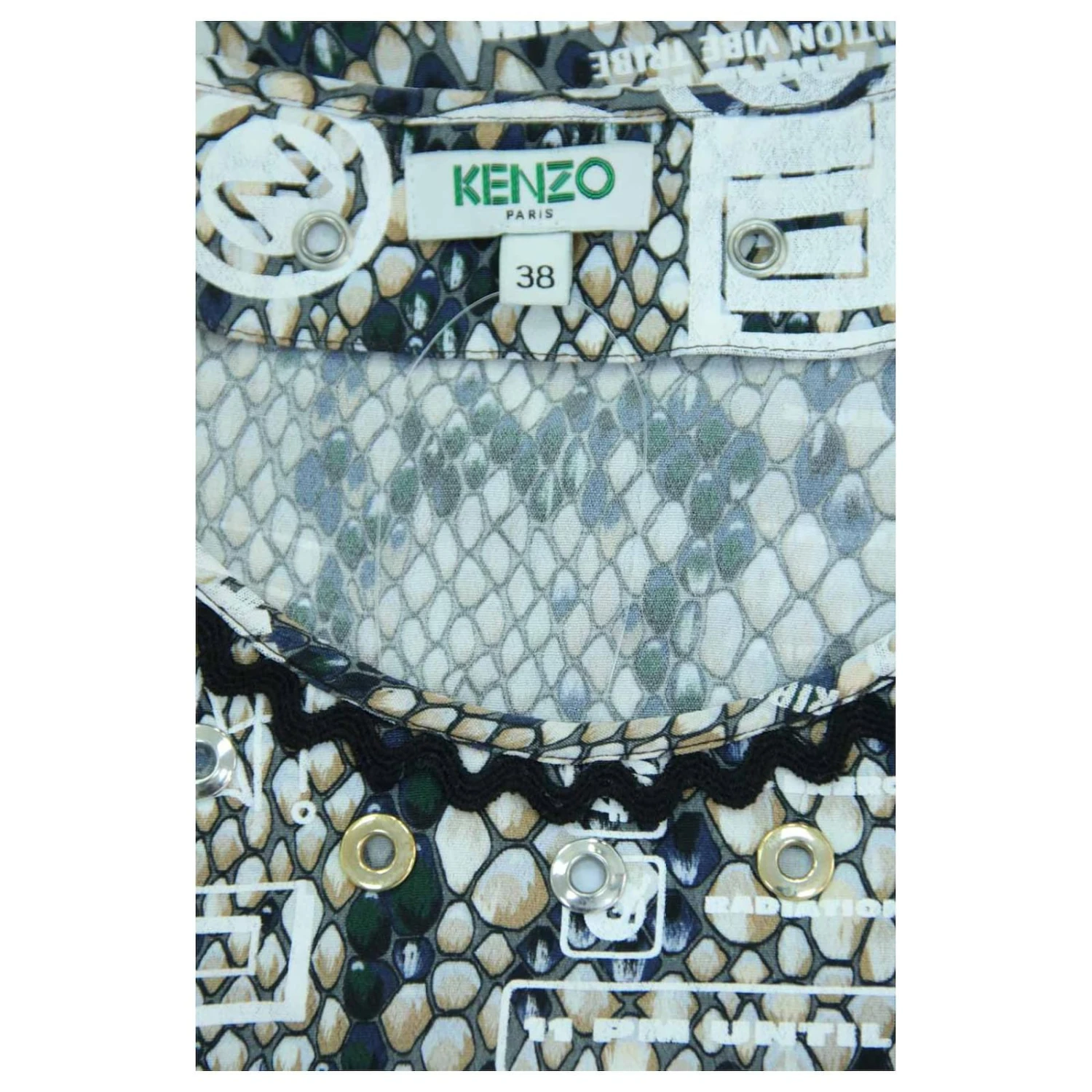 Robe Kenzo 38 Multicolore 5 Robe Kenzo 38 Multicolore â Image 5