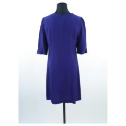 Robe Tara Jarmon 38 Bleu -ModeChic Magasin 644978 3