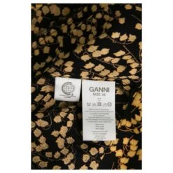 Robe Ganni 36 Noir -ModeChic Magasin 645335 6