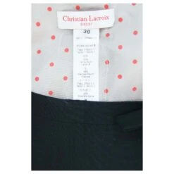 Robe Christian Lacroix 38 Noir -ModeChic Magasin 645916 5