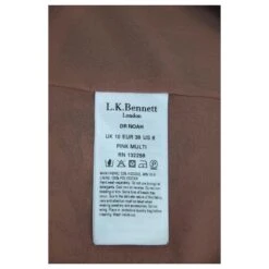 Robe LK Bennett 38 Rose -ModeChic Magasin 646107 6