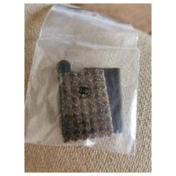 Manteau Robe En Tweed Chanel Marron Foncé -ModeChic Magasin 649943 2