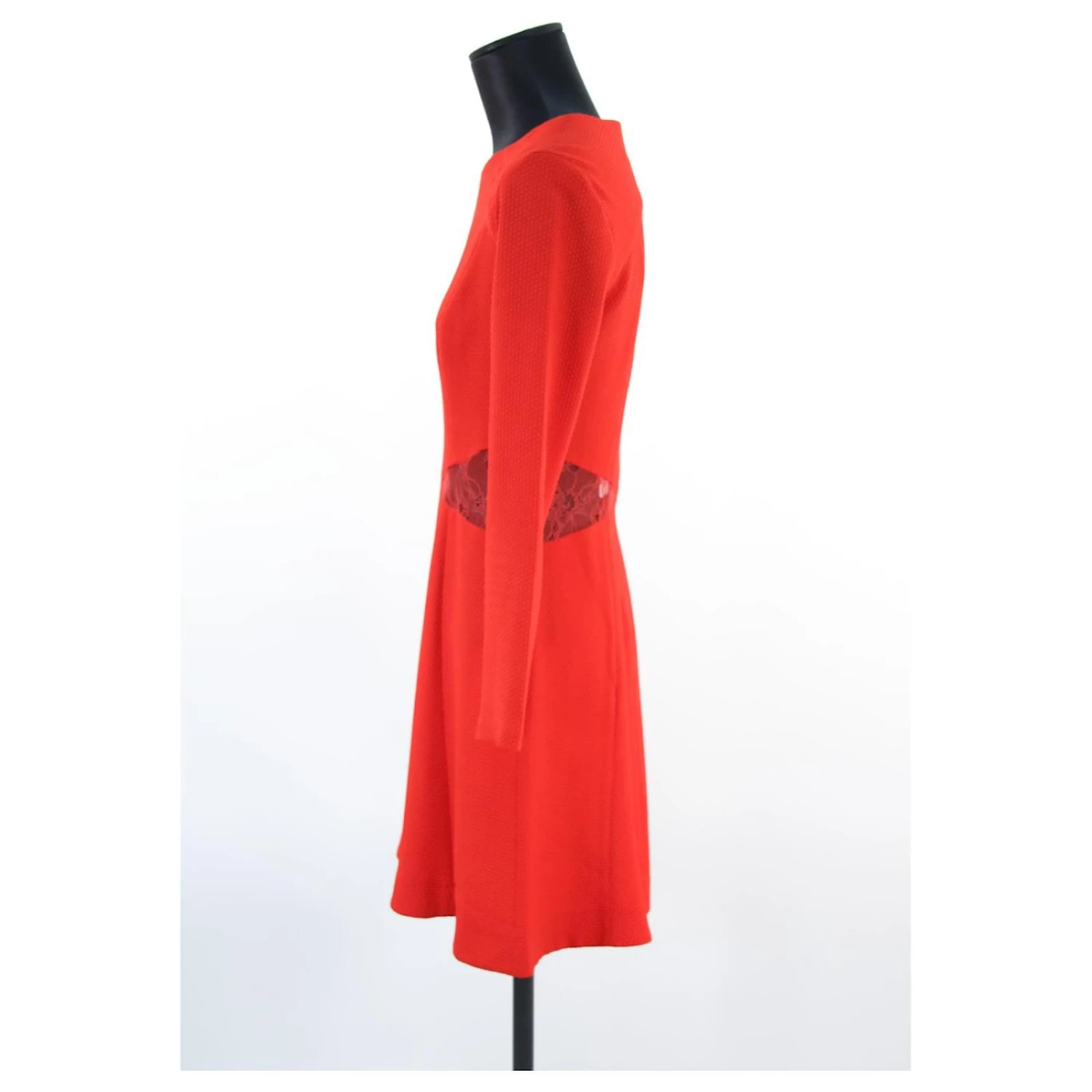 Robe Sandro 2 Rouge 2 Robe Sandro 2 Rouge – Image 2
